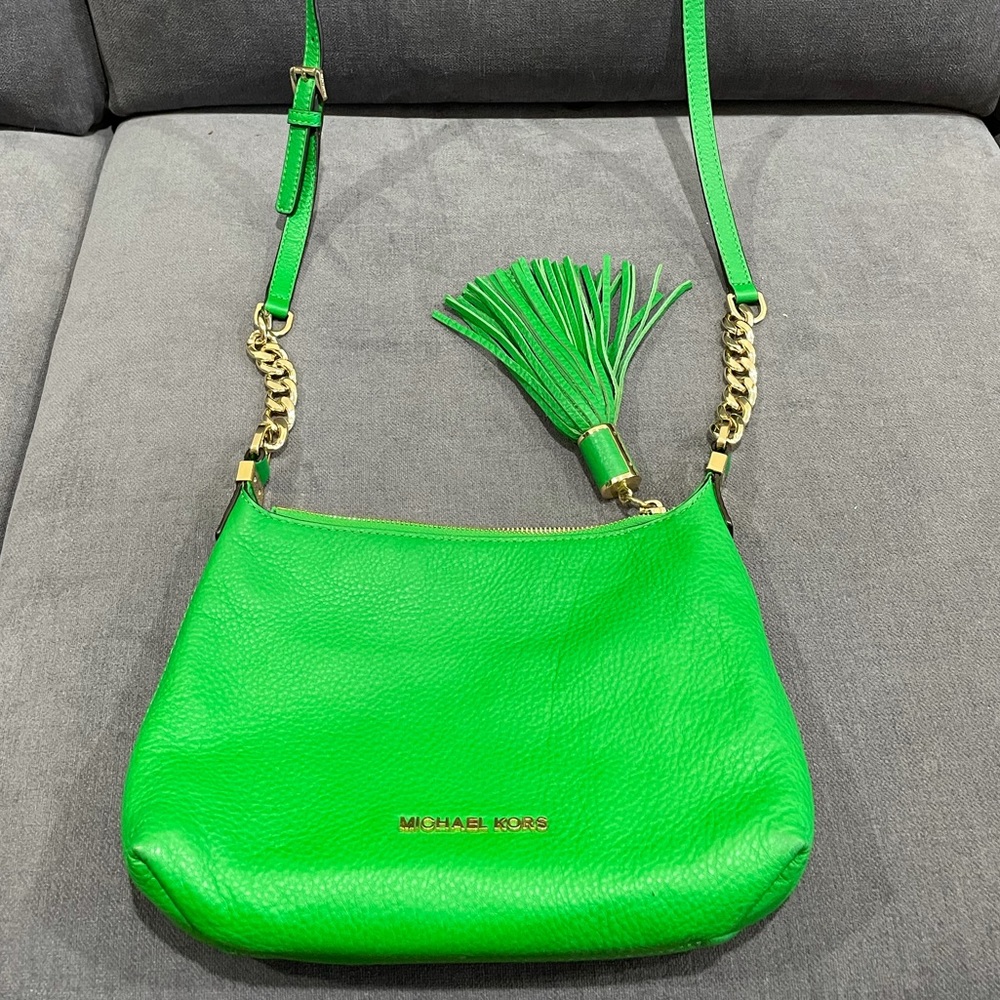 Michael Kira Crossbody leather bag